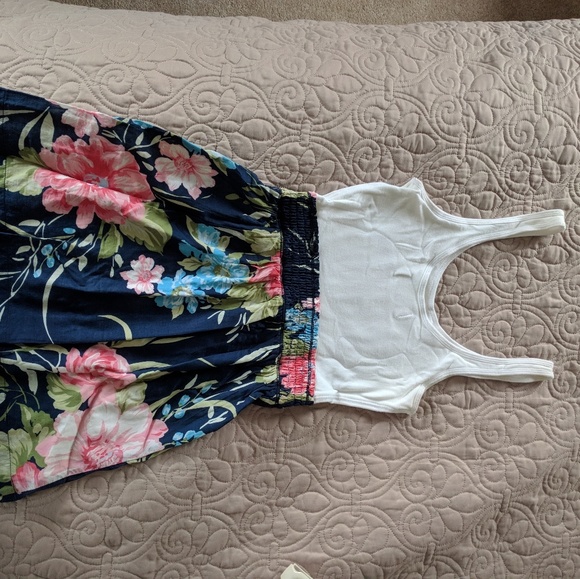 A&F classic tank floral dress XS - Picture 4 of 5